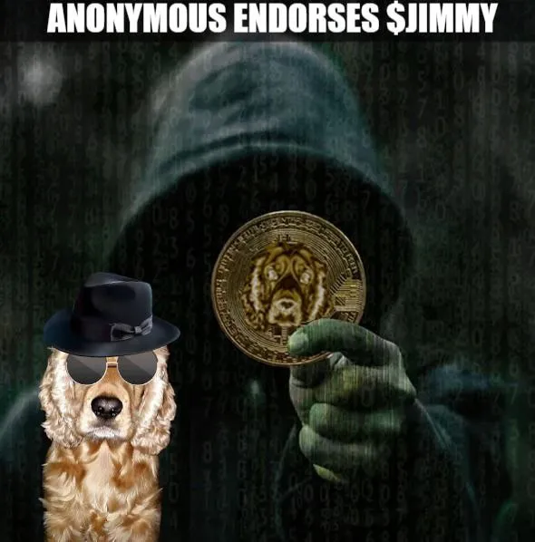 $JIMMY - Memecoin on Solana - Dog Coin