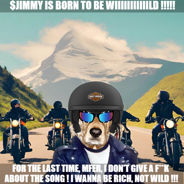 $JIMMY - Memecoin on Solana - Dog Coin