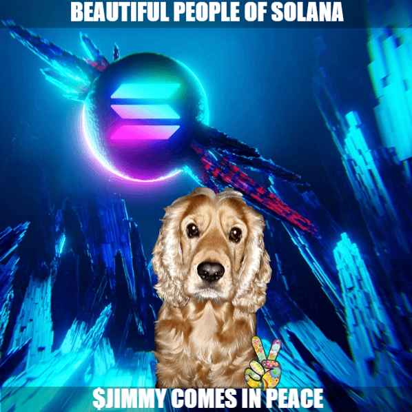 $JIMMY - Memecoin on Solana - Dog Coin